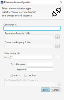 Screenshot Connection Configuration Web Service V001