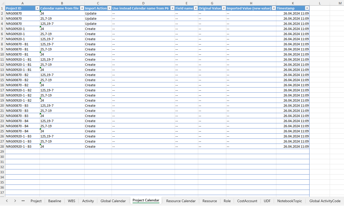 2024 05 26 Import Report Excel V001